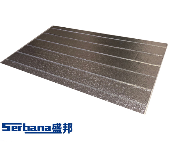 預(yù)置溝槽鋁板地暖模塊